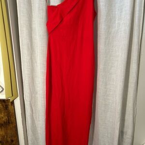 Chic Red Maxi Dress